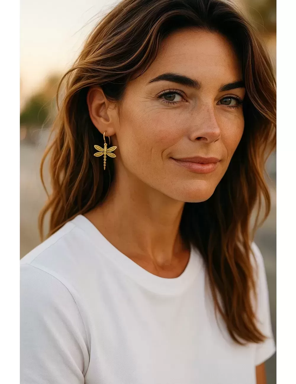 KEJ-34 : Dragon Fly Earrings
