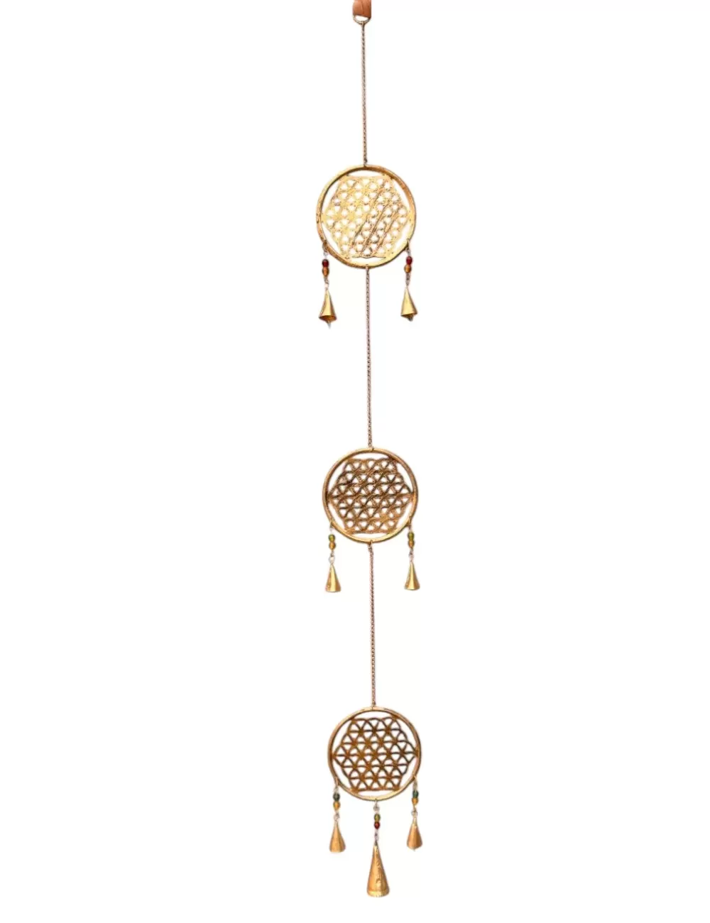SH-14 : Flower of Life Hanging with Bells